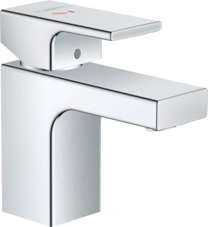 HANSGROHE VERNIS SHAPE WASTAFELMENGKRAAN 70 COOLSTART MET POP UP AFVOER MET TREKSTANG CHROOM 