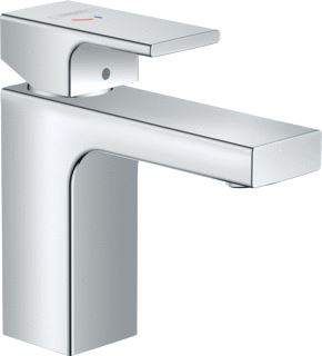 HANSGROHE VERNIS SHAPE COOLSTART WASTAFELMENGKRAAN 100 MET POP-UP AFVOER MET TREKSTANG CHROOM 