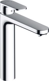 HANSGROHE VERNIS BLEND WASTAFELMENGKRAAN 230 'BRASS' ZONDER AFVOER CHROOM