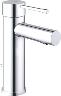 GROHE ESSENCE NEW WASTAFELMENGKRAAN S-SIZE ES TREKWASTE EENGREEPS 1-GATS 208MM HOOGTE 94MM UITLOOP VAST CHROOM 