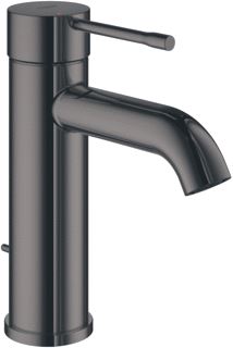 GROHE ESSENCE NEW WASTAFELMENGKRAAN S-SIZE TREKWASTE EENGREEPS 1-GATS 174MM HOOGTE 116MM UITLOOP VAST HARD GRAPHITE 