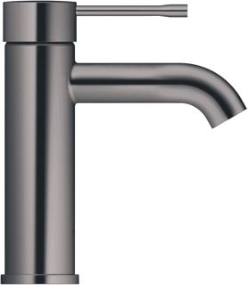 GROHE ESSENCE NEW WASTAFELMENGKRAAN S-SIZE EENGREEPS 1-GATS 174MM HOOGTE GLAD 116MM UITLOOP VAST HARD GRAPHITE 