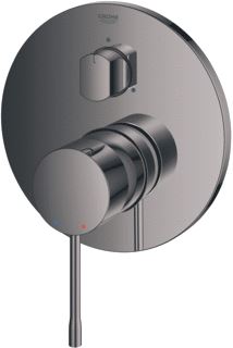 GROHE ESSENCE MENGRAAN OPBOUWDEEL 3-WEG HARD GRAFIET (ALLEEN VOOR 35 600 000) 