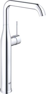 GROHE ESSENCE NEW WASTAFELMENGKRAAN XL-SIZE EENGREEPS 1-GATS 364MM HOOGTE GLAD 179MM UITLOOP HOOG DRAAIBAAR CHROOM 