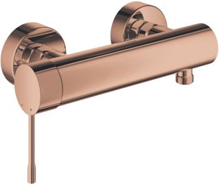 GROHE ESSENCE NEW DOUCHEMENGKRAAN WAND EENGREEPS 2-GATS CARTOUCHE KERAMISCH 150MM HARTAFSTAND MET KOPPELINGEN WARM SUNSET