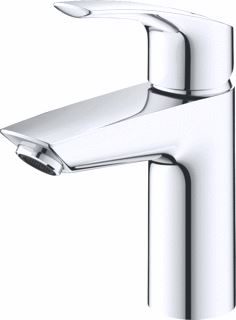 GROHE EUROSMART SPECIAL WASTAFELMENGKRAAN S-SIZE PUSH OPEN 