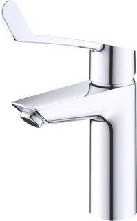 GROHE EUROSMART SPECIAL WASTAFELMENGKRAAN M-SIZE VERLENGDE GREEP GLADDE BODY 