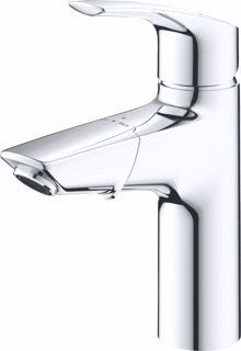 GROHE EUROSMART SPECIAL WASTAFELMENGKRAAN M-SIZE UITTREKBAAR GLADDE BODY