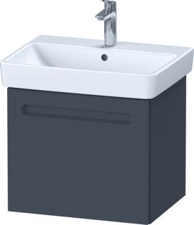 DURAVIT NO.1 WASTAFELONDERKAST 49X42.6X47.8CM HANGEND MAT GRAFIET 