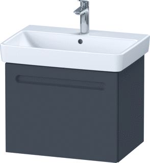 DURAVIT NO.1 WASTAFELONDERKAST 59X42.6X47.8CM HANGEND MAT GRAFIET