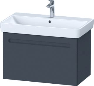 DURAVIT NO.1 WASTAFELONDERKAST 74X42.6X47.8CM HANGEND MAT GRAFIET