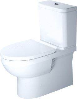 DURAVIT NO.1 DUOBLOKPOT Z/RESERVOIR 400X39X36.5CM WIT 