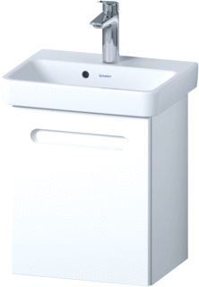 DURAVIT NO.1 MEUBELSET LINKS MET WASTAFEL 45X35X62CM MAT WIT