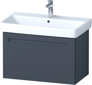 DURAVIT NO.1 MEUBELSET MET WASTAFEL 65X45X65CM GRAFIET MAT 