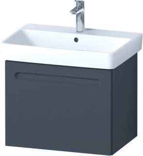 DURAVIT NO.1 MEUBELSET MET WASTAFEL 65X45X65CM GRAFIET MAT 