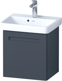 DURAVIT NO.1 MEUBELSET LINKS MET WASTAFEL 50X39X62CM GRAFIET MAT