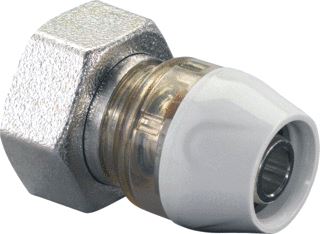 UPONOR RTM INSTEEKKOPPELING RECHTE KOPPELING ADAPTER 16MM X 3/4 (INSTEEK X EUROCONUS) 