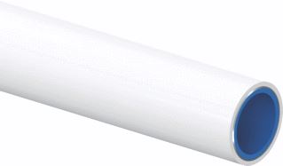 UPONOR UNI PIPE PLUS MEERLAGENBUIS GLAD 16X2MM 5 LAGEN ALUMINIUM PE-RT II FLEXIBEL AFGEDOPT BUIS WIT 3M