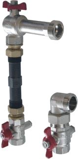 UPONOR VARIO WM AANSLUITING VERTICAAL /130MM VERTICAL 