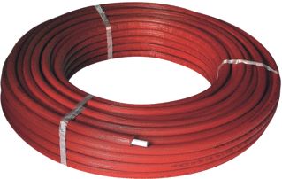 HENCO ALUPEX STANDARD 32X3 ROL=25M MEERLAGENBUIS MET ISOLATIE 10MM ROOD 