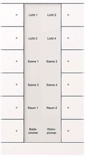 ABB BUSCH JAEGER TASTSENSOR BUSSYSTEEM ABB I-BUS KNX BEDIENINGS SENSOR KNX CLIMAECO WIT 12F