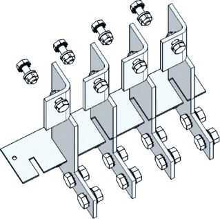 EATON AANSLUITKLEM STROOMRAIL HALYESTER KABELAANSLUITSET SKH630 L123+N ONDER 