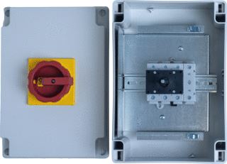 ASN SONTHEIMER RLT100/3PM-D3/Z33-GB-D2/Z103/EMC EMC WERKSCHAKELAAR 100A 3 POLIG OPBOUW IP65 