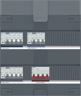 ATTEMA INSTALLATIEKAST 3-FASE 8 GROEPEN 3 ALS HS 40A 4P 36-MOD IP20 HXBXD 390X330X110MM 