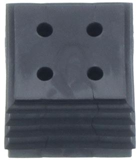 CONTACLIP KABELDOORVOER SMALL VOOR KDS-DE 4X2-3MM BREED IP66 UL 94 V-0 TPE 40GRADEN C+120GRADEN C GRADEN ZWART