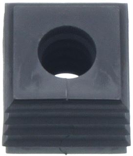 CONTACLIP KABELDOORVOER SMALL VOOR KDS-DE 9-10MM BREED IP66 UL 94 V-0 TPE 40GRADEN C+120GRADEN C GRADEN ZWART