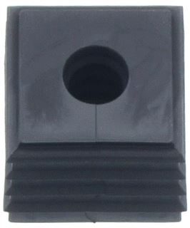 CONTACLIP KABELDOORVOER SMALL VOOR KDS-DE 7-8MM BREED IP66 UL 94 V-0 TPE 40GRADEN C+120GRADEN C GRADEN ZWART