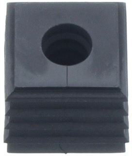 CONTACLIP KABELDOORVOER SMALL VOOR KDS-DE 8-9MM BREED IP66 UL 94 V-0 TPE 40GRADEN C+120GRADEN C GRADEN ZWART