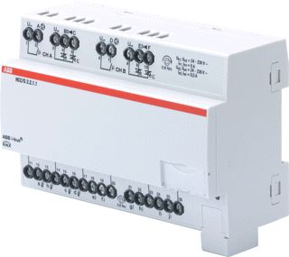 ABB BUSCH JAEGER VERWARMINGSACTOR BUSSYSTEEM ABB I-BUS KNX HEATING/COOLING CIRCUIT CONTROLLER CLIMAECO KNX 3-POINT 2-VOUDIG MDRC