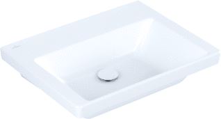 VILLEROY & BOCH SUBWAY 3.0 MEUBELWASTAFEL 600X470MM. ZONDER KRAANGAT ZONDER OVERLOOP. WIT ALPIN