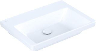 VILLEROY & BOCH SUBWAY 3.0 MEUBELWASTAFEL 650X470MM. ZONDER KRAANGAT ZONDER OVERLOOP. STONE WHITE C+