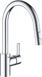 GROHE FEEL KEUKENMENGKRAAN 1-HENDEL MET HANDDOUCHE CHROOM 