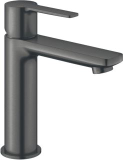 GROHE LINEARE 1-GATS WASTAFELKRAAN S-SIZE MET GLADDE BODY BRUSHED HARD GRAPHITE 