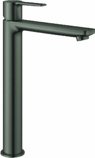 GROHE LINEARE 1-GATS WASTAFELKRAAN XL-SIZE MET GLADDE BODY BRUSHED HARD GRAPHITE 