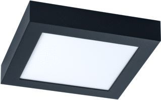 PROLUMIA PRO-CEILING 220X220X39MM OPBOUW 22W 3000K ZWART