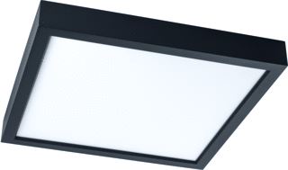 PROLUMIA PRO-CEILING 400 X 400 X 48MM OPBOUW 40W 3000K ZWART DIMBAAR