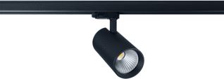 PROLUMIA LED PRO-RIO D 26W VOOR 3 FASE RAIL ZWART 3000K RA>90 24 GRADEN