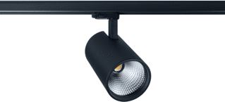 PROLUMIA LED PRO-RIO E 45W VOOR 3 FASE RAIL ZWART 3000K RA>90 24 GRADEN