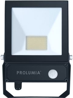 PROLUMIA PRO-FLOOD BASIC 50WATT 3000K MET PIR SENSOR