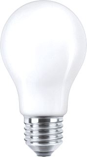 PHILIPS LED-LAMP PEER E27 4W 470LM 2700K CRI80 A-TYPE MAT WIT IP20 DXL 60X106MM 