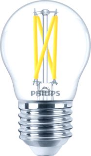 PHILIPS LED-LAMP PEER E27 2W 340LM 2200-2700K CRI90 HELDER DIMBAAR WIT IP65 DXL 45X78MM 