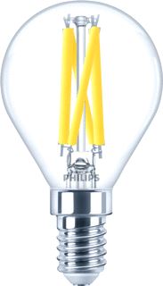 PHILIPS LED-LAMP PEER E14 3W 470LM 2200-2700K CRI90 HELDER DIMBAAR WIT IP65 DXL 45X80MM 