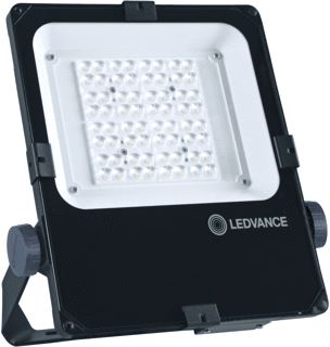 LEDVANCE FL PERFORMANCE 50W,5800LM,3000K,CRI80,55°X110°,DIMBAAR,DALI,OPBOUW,ZWENKBAAR,LED,IP66,IK08,BEH. ZWART LXBXH 314X240X63MM 