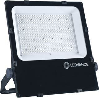 LEDVANCE FL PERF. 290W 35600LM 3000K CRI80 55°X110° DIMBAAR DALI OPBOUW ZWENKBAAR LED IP66 BEH. ZWART,LXBXH 567X465X97MM 