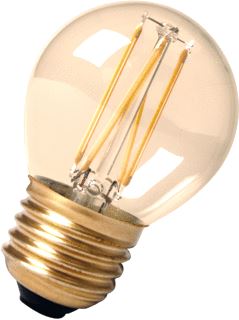 BAILEY LED FILAMENT G45 E27 240V 3.5W (25W) 250LM 2100K GOLD DIMMABLE 