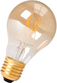 BAILEY LED FILAMENT GLS A60 E27 240V 4W 310LM 2100K GOLD DIMMABLE 